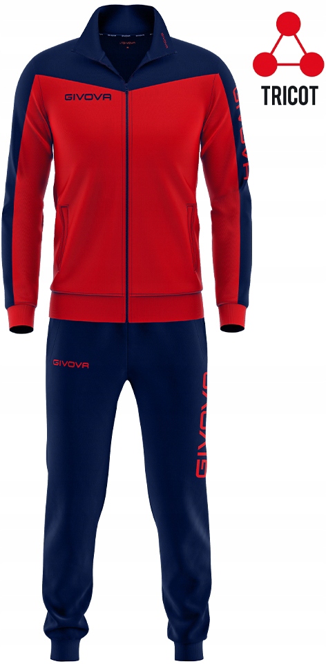 Sportovní souprava Givova Roma red-blue|XL G-12