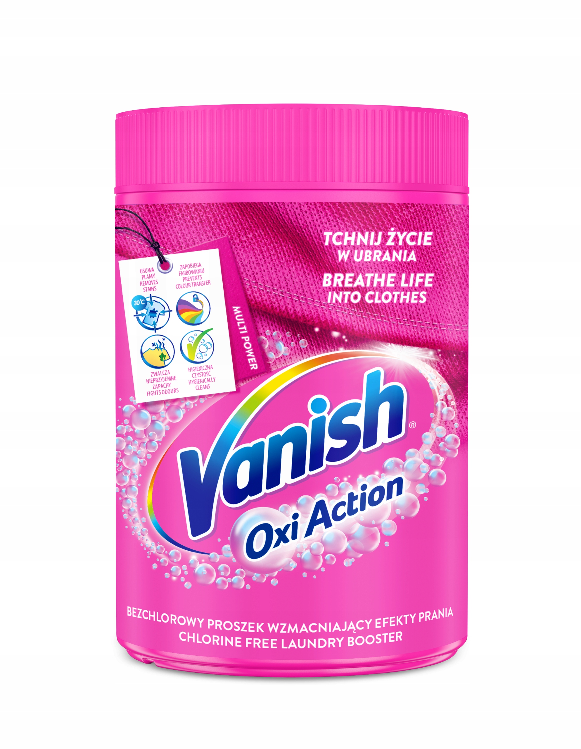 

Vanish Oxi Action odplamiacz do koloru 500g