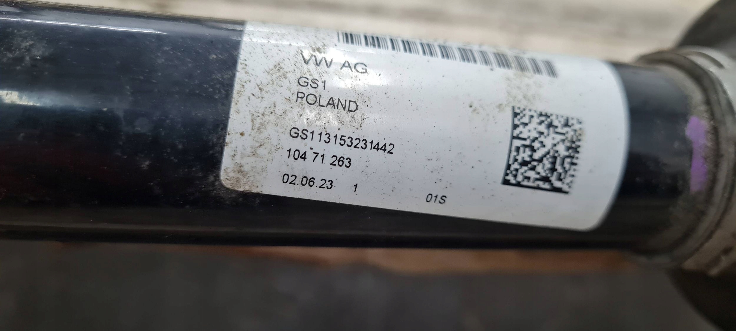 A6 C8 4K semi-axis semi-axis left right 2.0 TFSI HYBRYDA 4K0407271G A7 4K