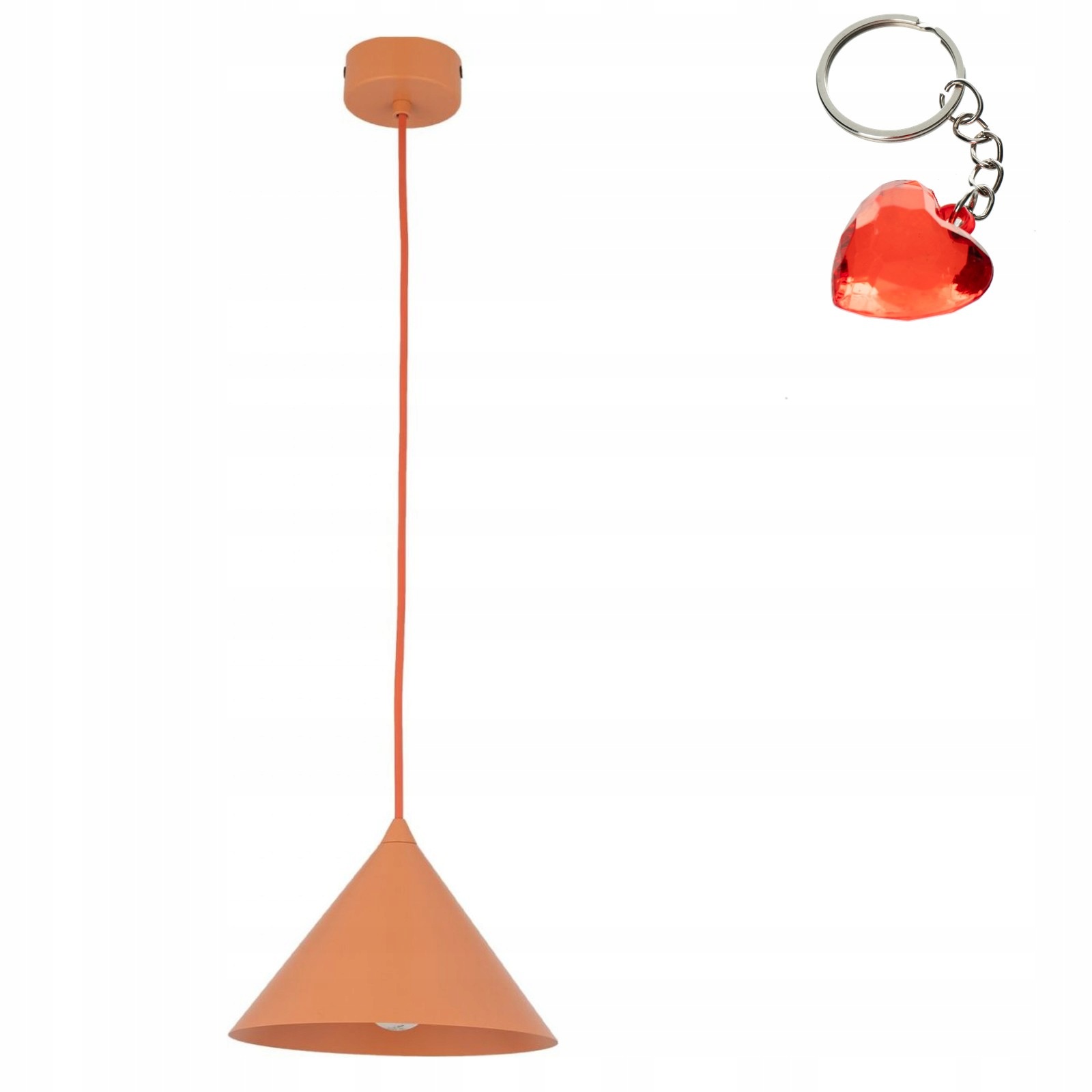 Závěsná stropní lampa Pendant Cono Béžová E27 Metal Loft Tk Lighting