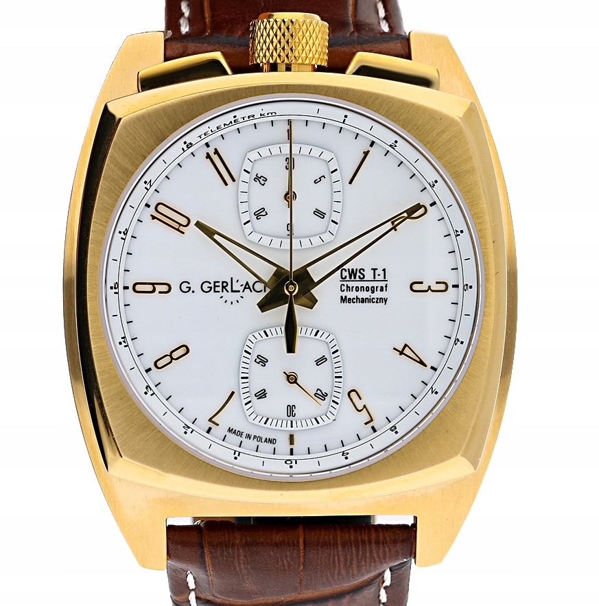 Mechanické Hodinky G.gerlach Cws T1 White Gold