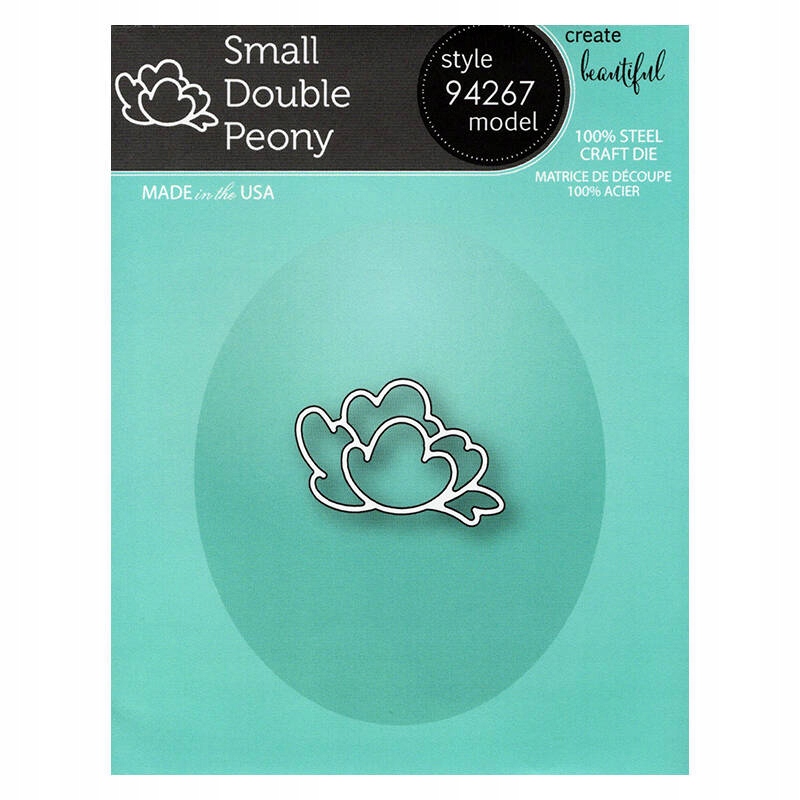 Wykrojnik Memory Box Small Double Peony peonia