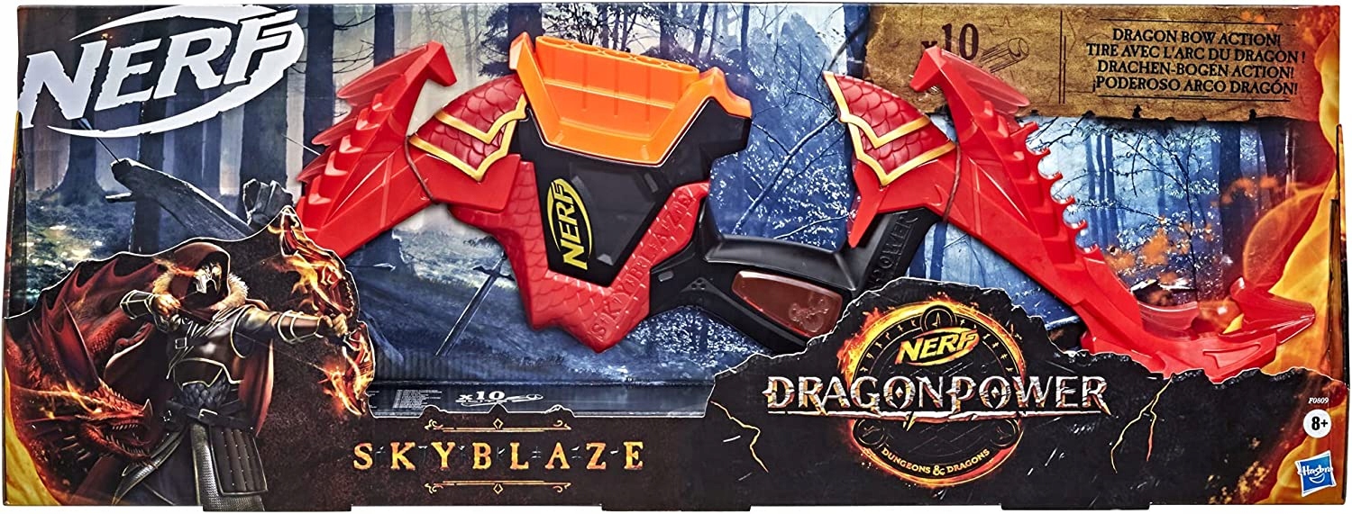 NERF ŁUK SKYBLAZE F0809 + 30 STRZ + OPASKA + CELE Certyfikaty, opinie, atesty CE