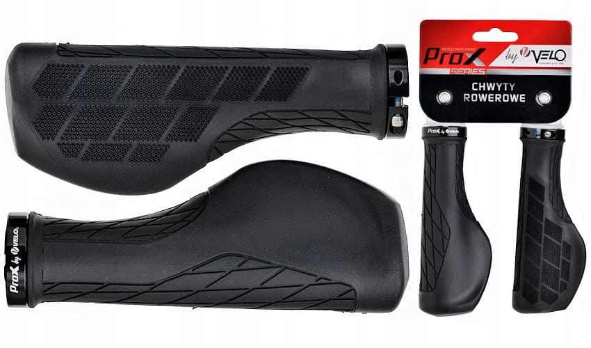Chwyty rowerowe Velo ProX VLG-1859D3 132mm gel