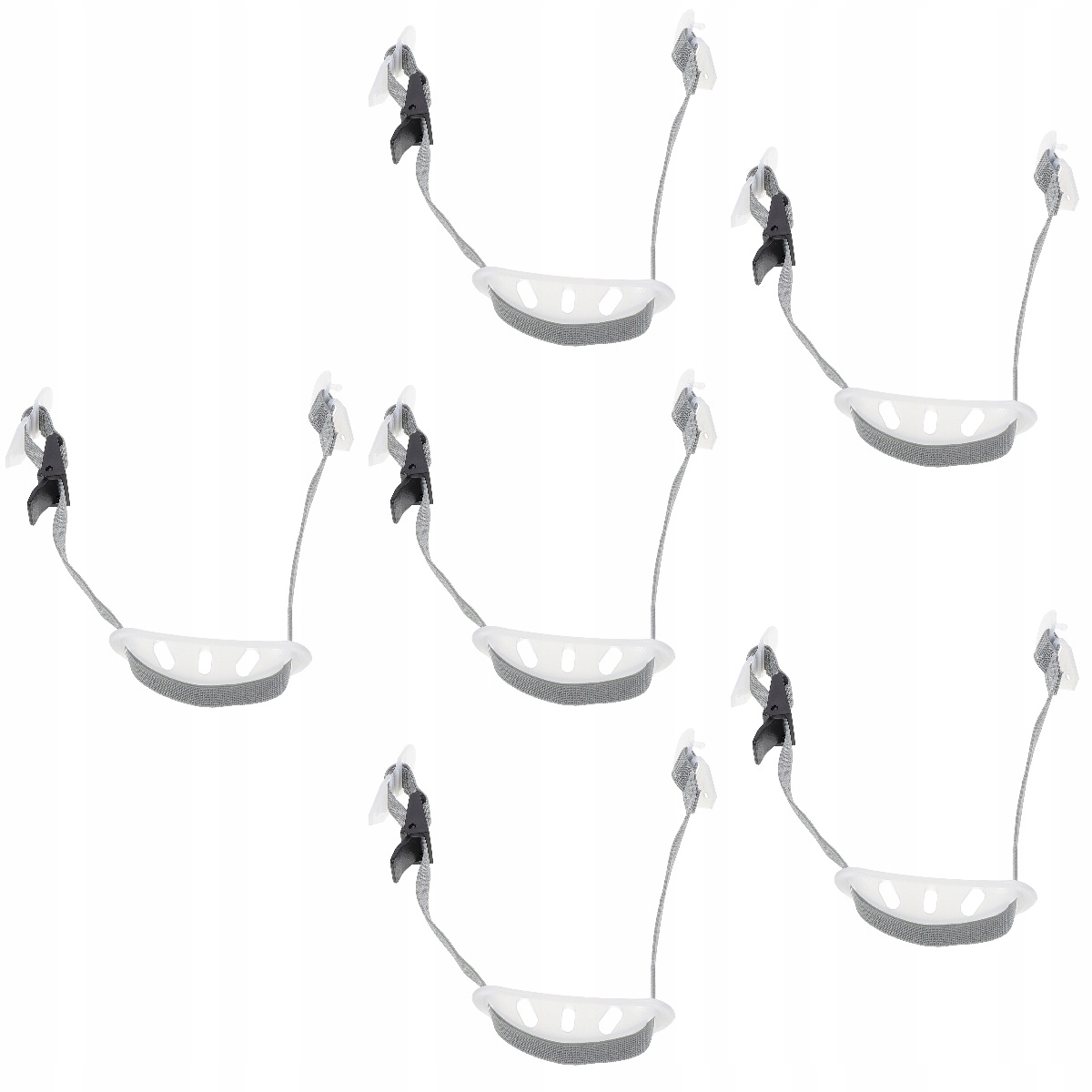 ZESTAW OCHRONNYCH PASKA PODBRODNEGO ZESTAW 6 Rodzaj inny