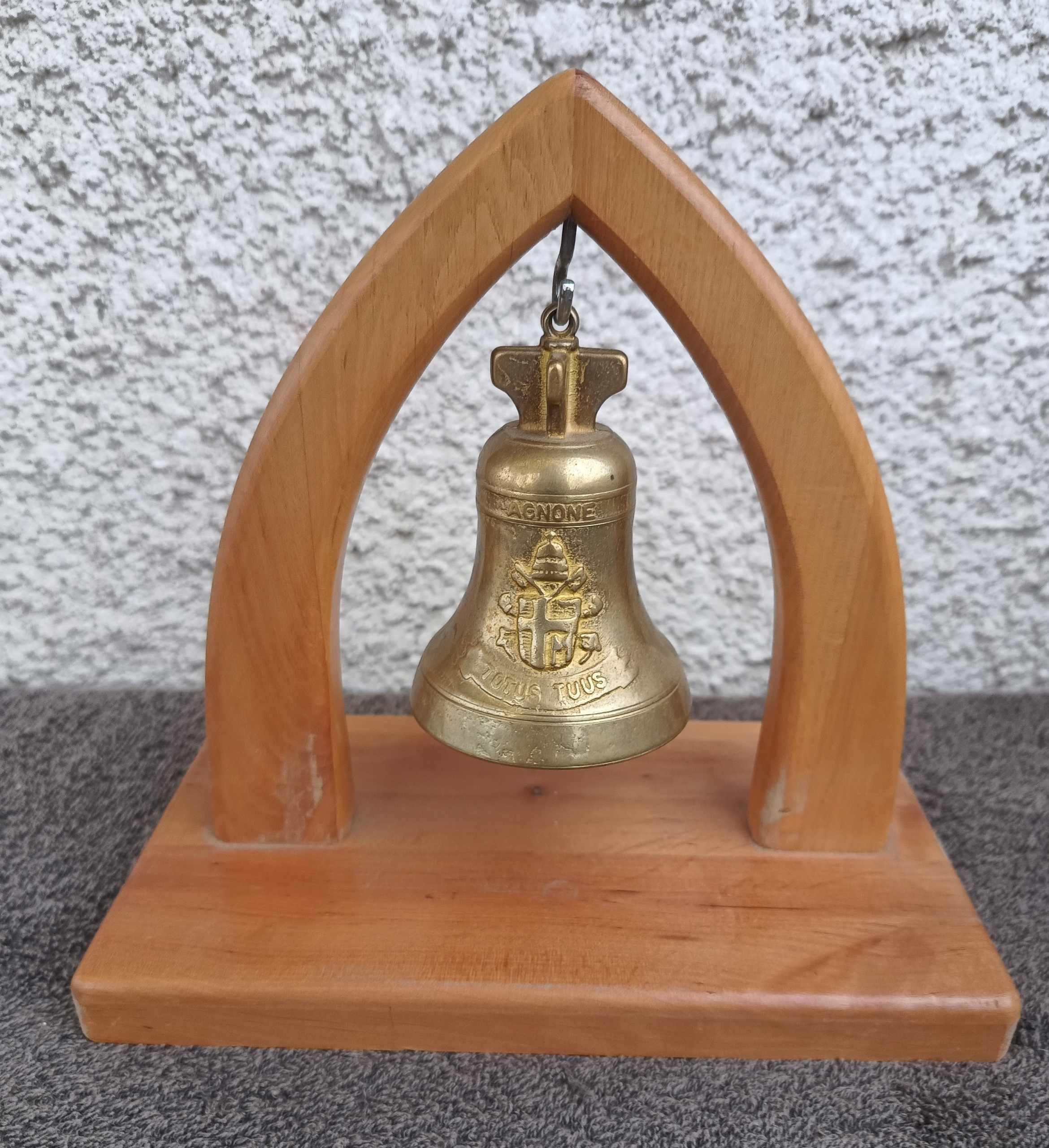 DZWONEK JUBILEUSZOWY A.D. 2000 PAPIESKI - AGNONE TOTUS TUUS MARINELLI