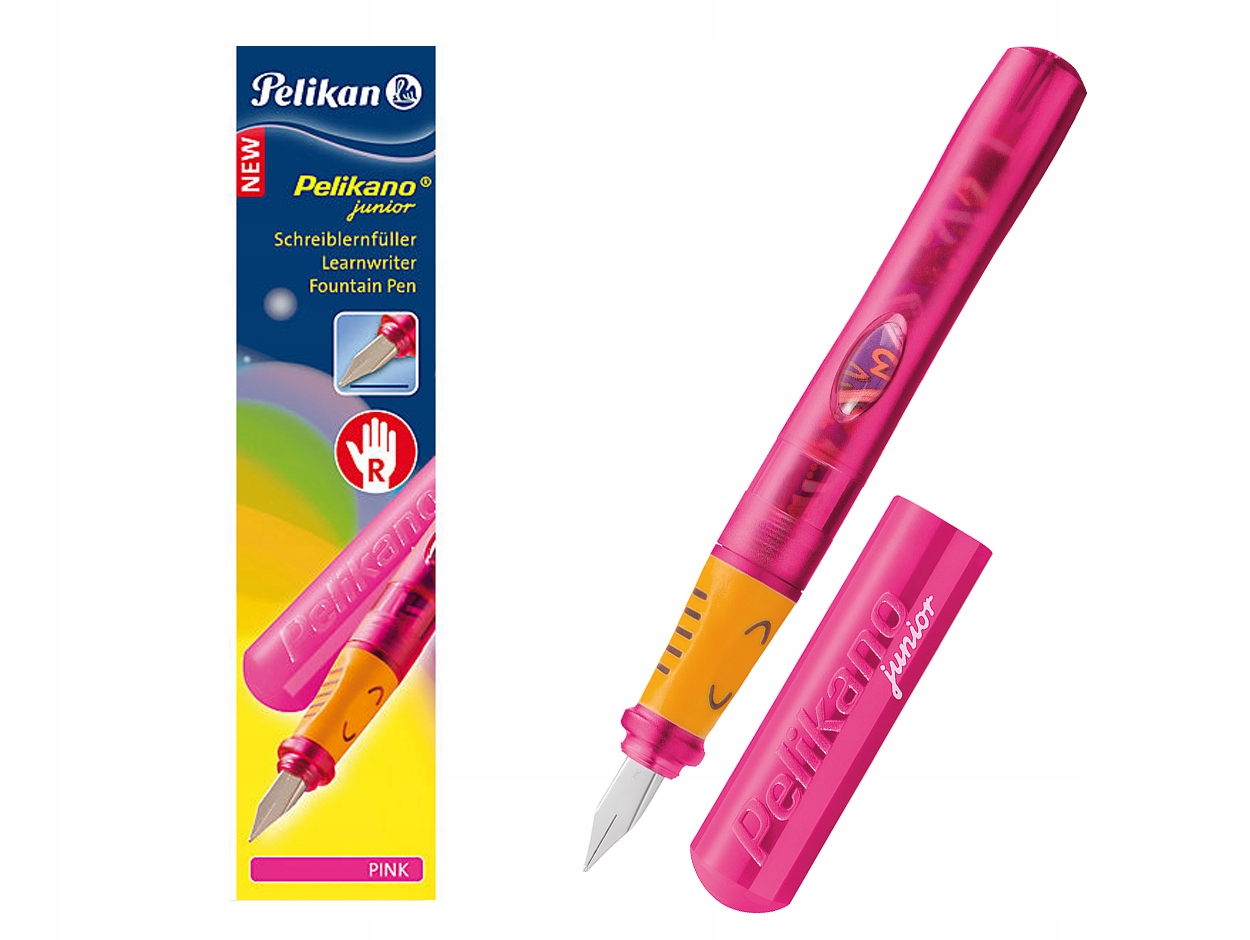 

Pióro Pelikan Junior Różowe Dla Praworęcznych