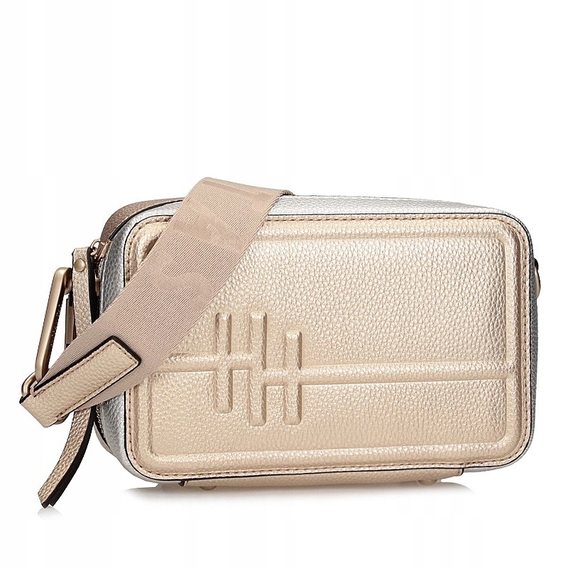 Hispanitas kabelka přes rameno eko kůže zlatá BV253979