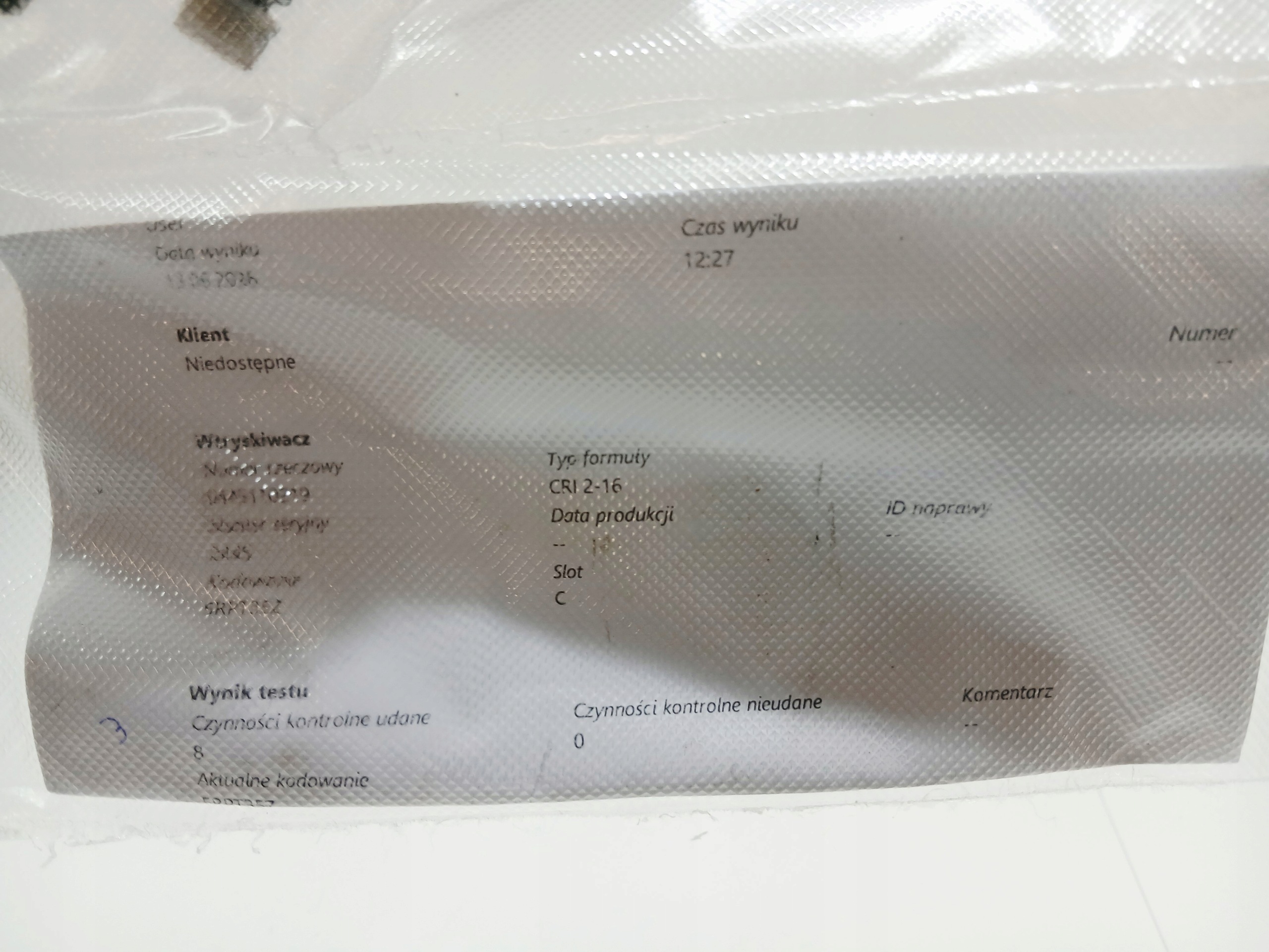 vstřikovač BMW E60 535 D 0445110219