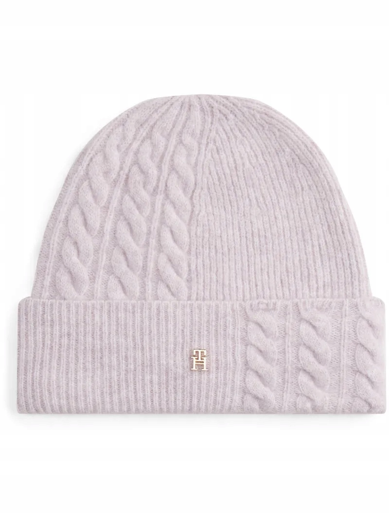 Zimní Čepice Tommy Hilfiger Elevated Chic Flu AW0AW17784 VK8