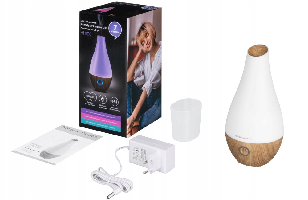 Aromatyzer GÖTZE & JENSEN AH100 z lampką LED Marka Gotze & Jensen