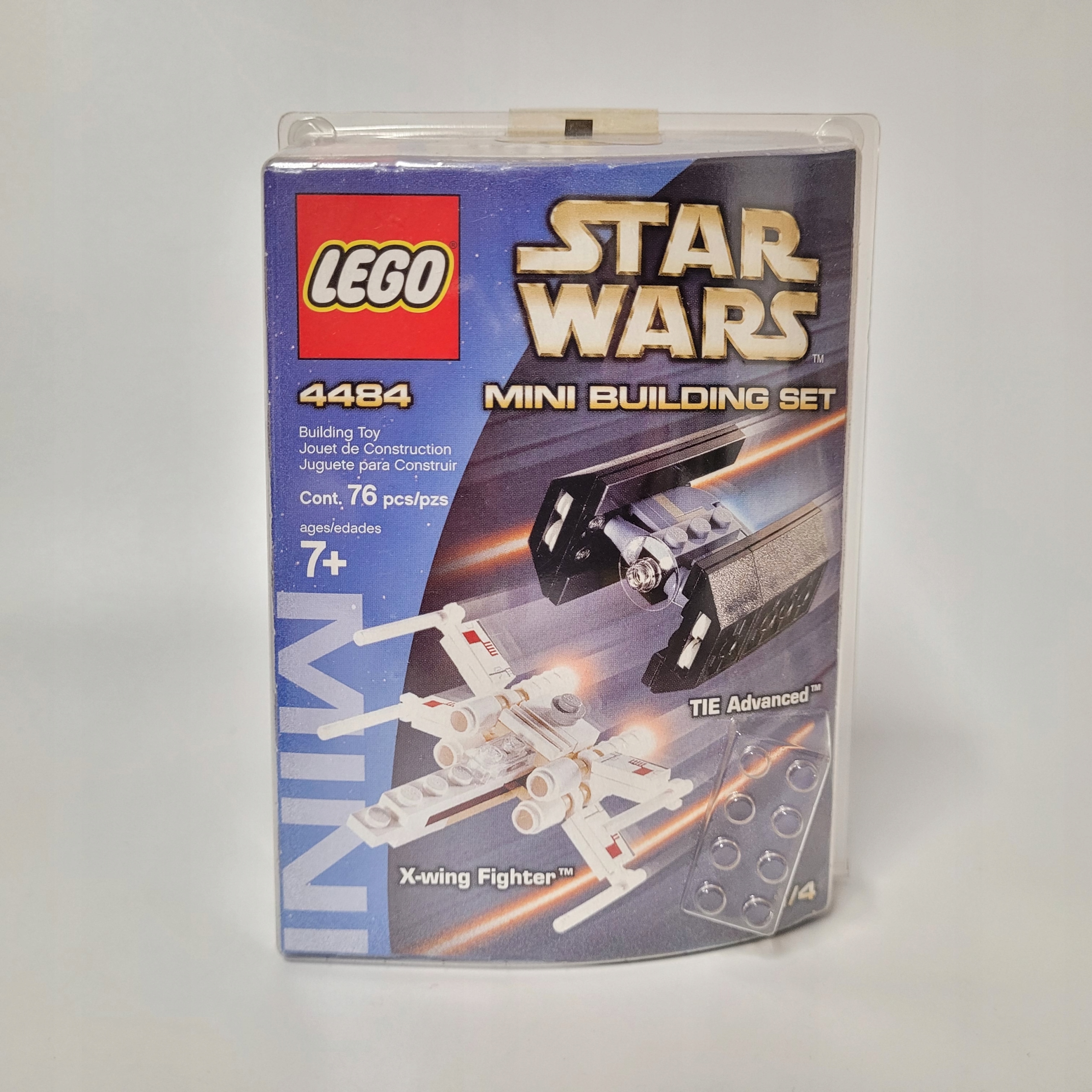 4484 Lego Star Wars X-wing Tie Advanced mini Misb 2003