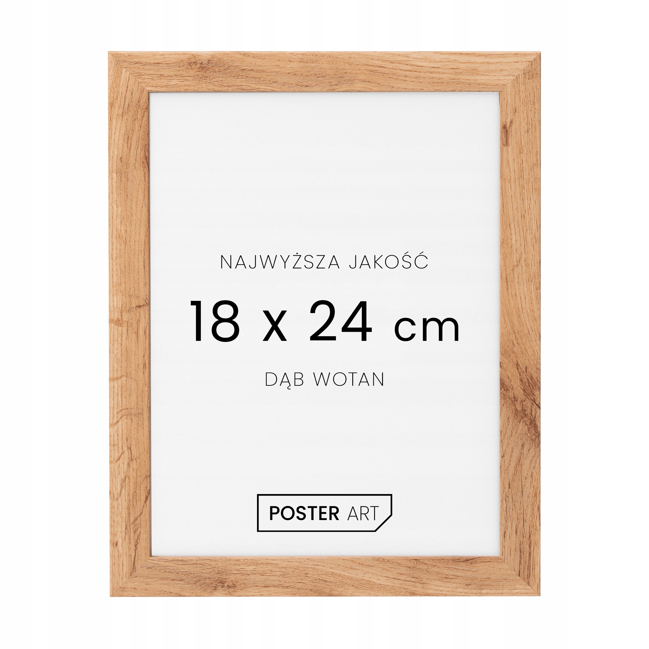 

Ramka Dąb Wotan 18x24 cm 24x18 cm