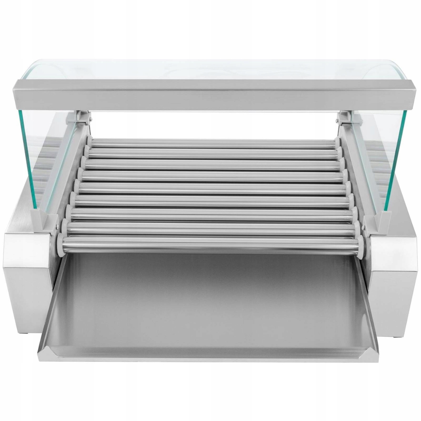 GRILL ROLKOWY STACJA HOT DOG Z POKRYWĄ 9 ROLEK Stan opakowania oryginalne