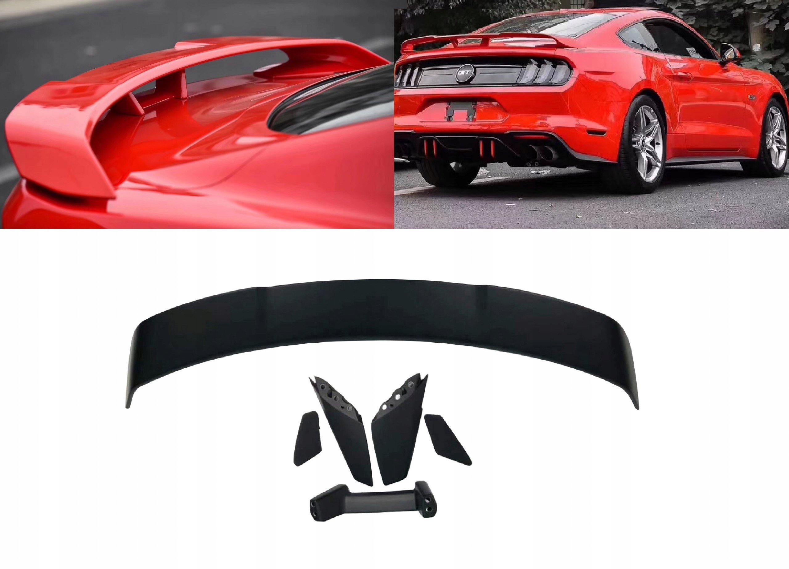 FORD MUSTANG 15-17 SPOILER BAGAZNIKA
