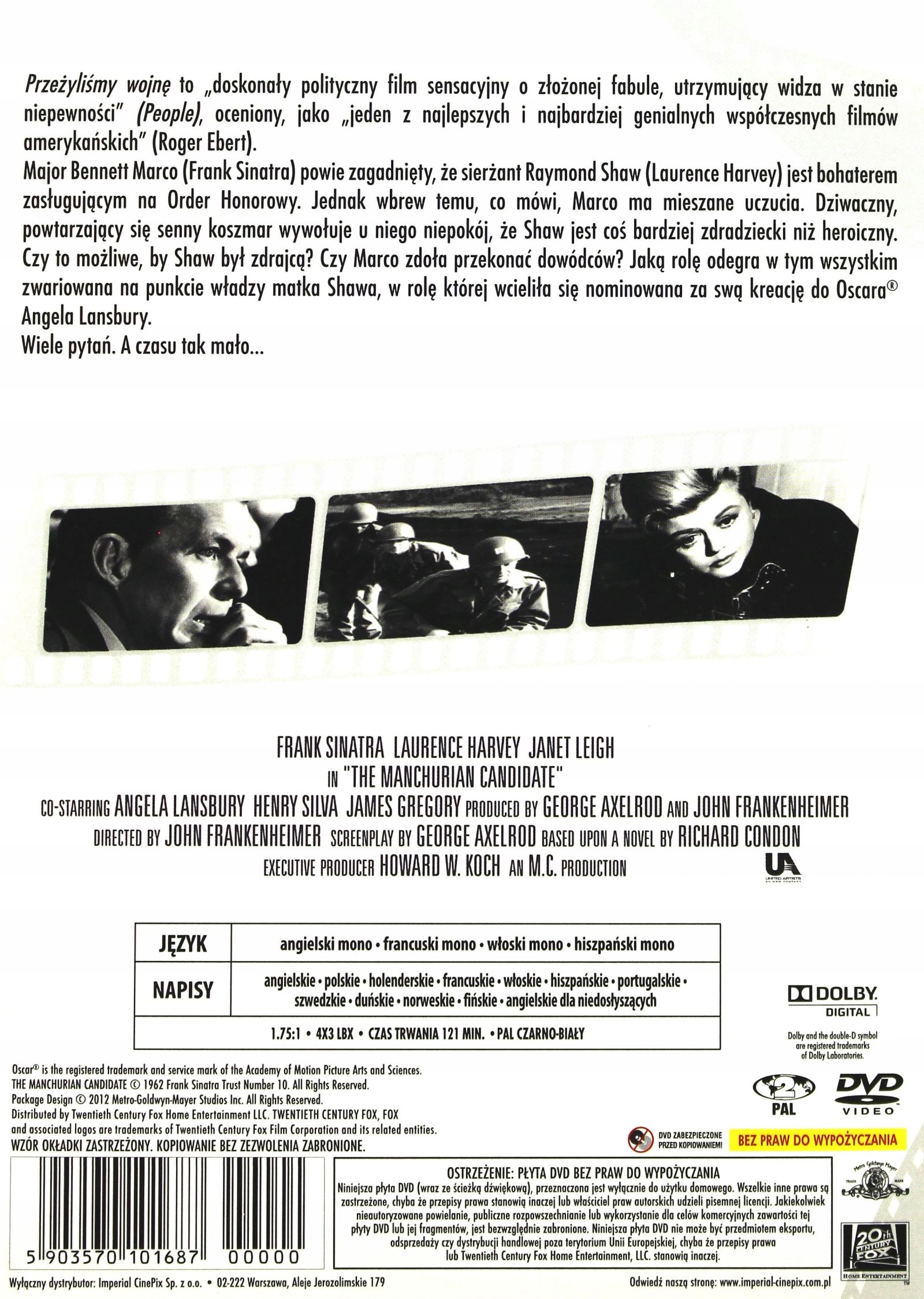 PRZEŻYLIŚMY WOJNĘ (DVD) Stan opakowania oryginalne