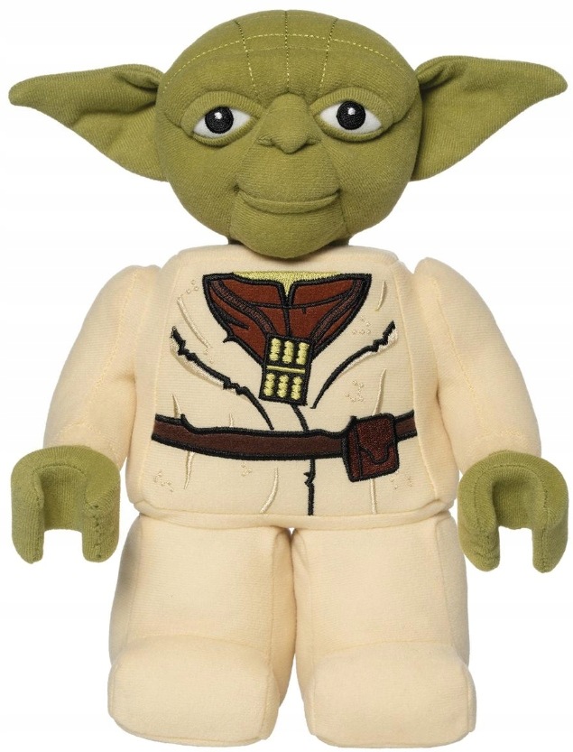 Lego maskotka pluszak przytulanka Star Wars Yoda 19 x 27 x 10 cm Nowy