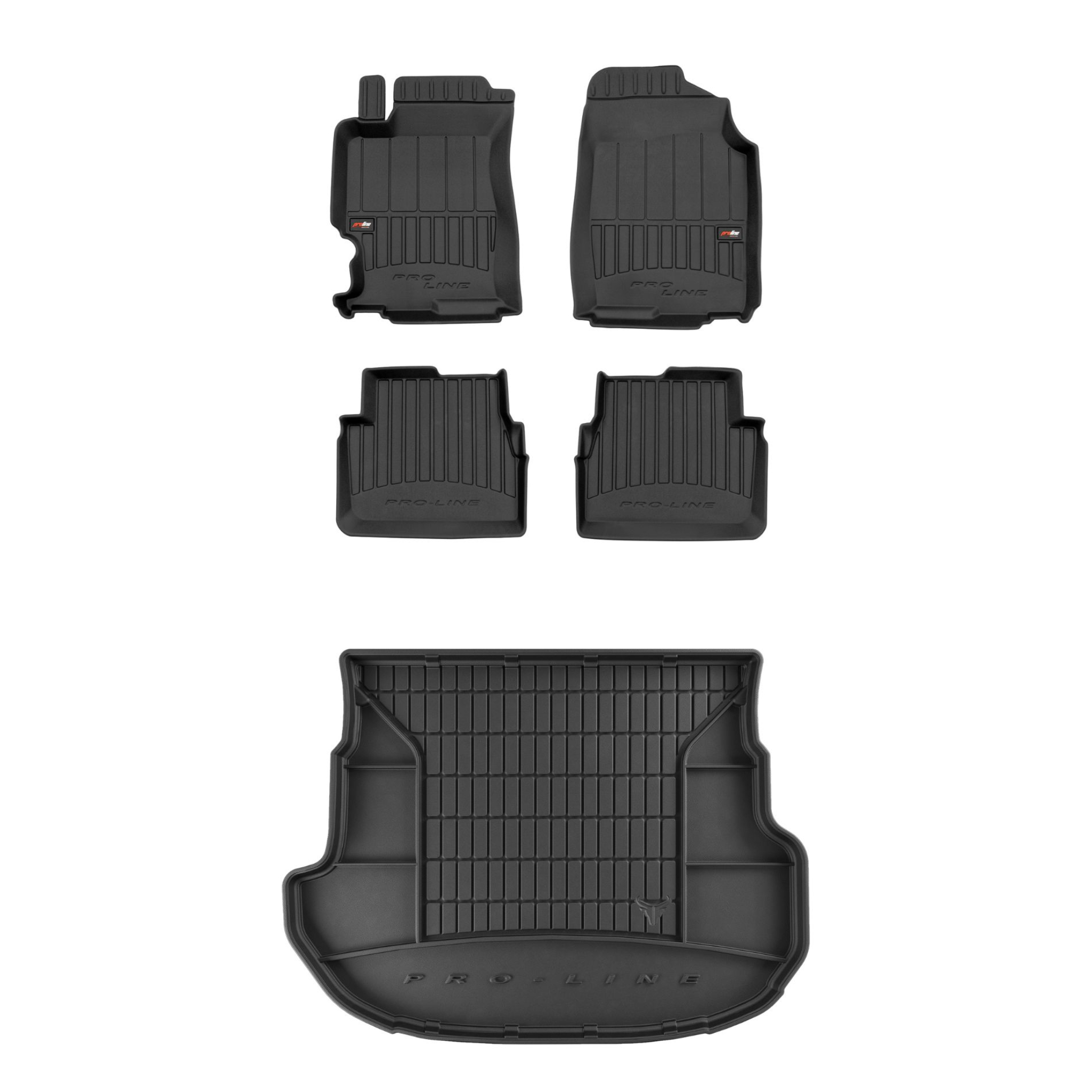 Sada gumových kobercov a rohoží pre Mazda 6 I 2002-2007