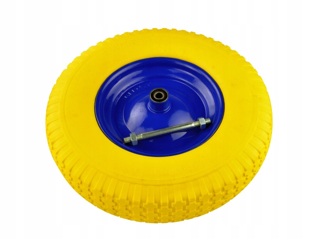 

Koło Do Taczki Wózka 4.00-8 Pełne Pu średnica 39cm