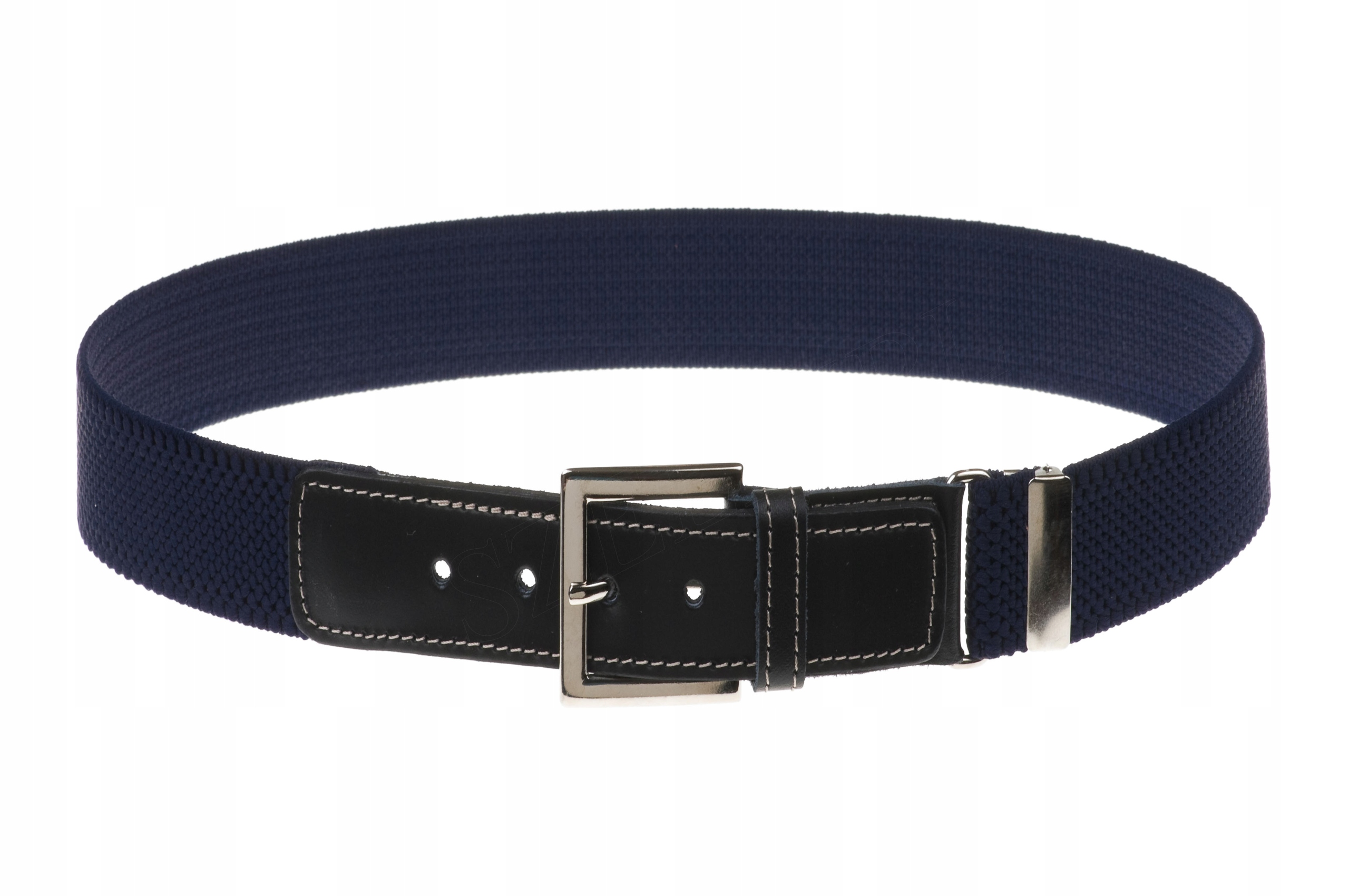 PASEK DZIECIĘCY DO SPODNI JEANSÓW GRANATOWY 5-15 LAT REGULOWANY BYGONEE