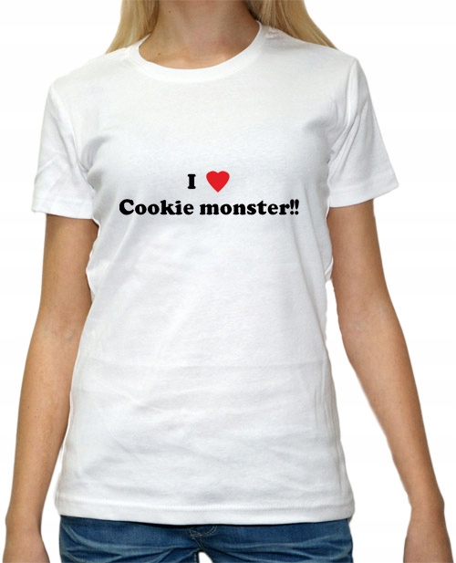 

Koszulka Dm. Ciasteczkowy Potwór Cookie Monster
