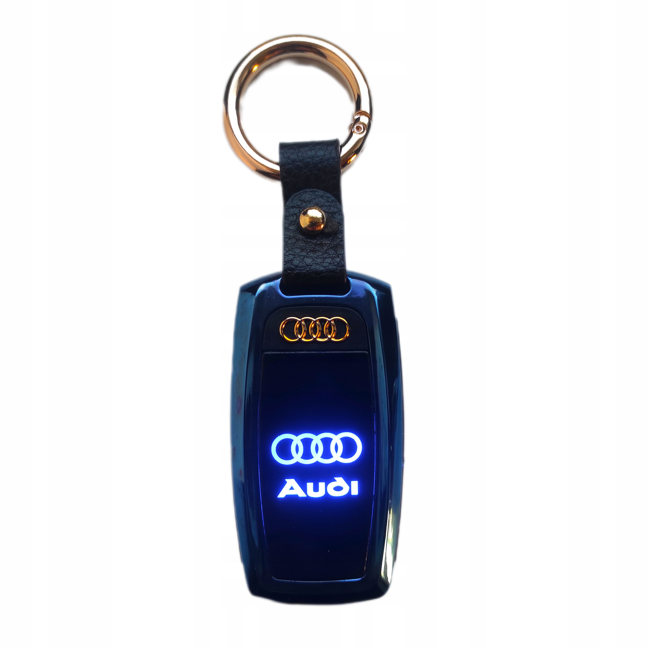 

Brelok Audi Samochodowy Niebieski Zapalniczka Led