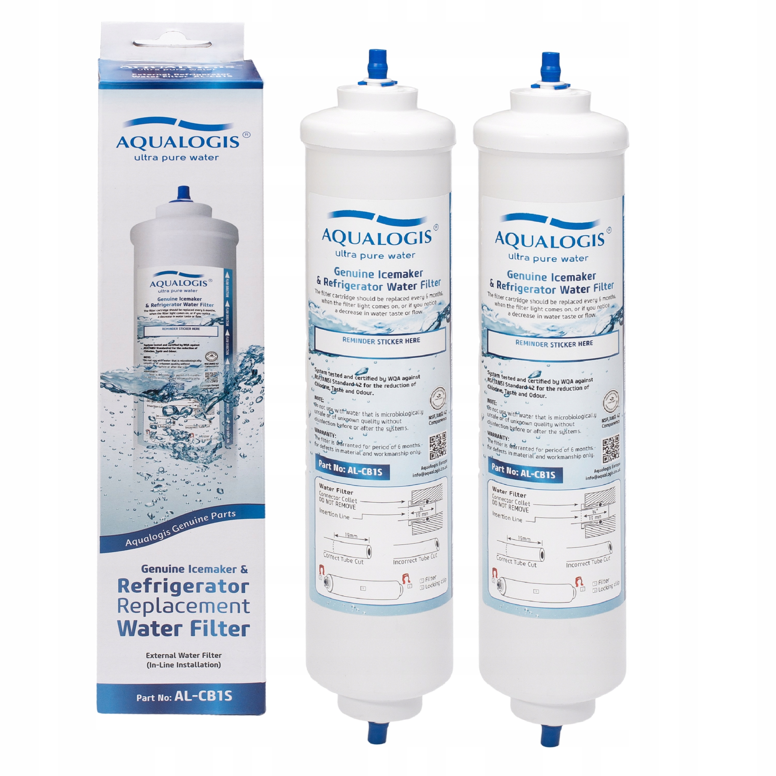 2 Filtr Wody Do Lodówki DAEWOO DD-7098 3010541600