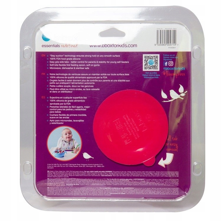 B.BOX SILIKONOWA MISECZKA Z PRZYSSAWKĄ I ŁYŻECZKĄ 471 Rodzaj miseczka