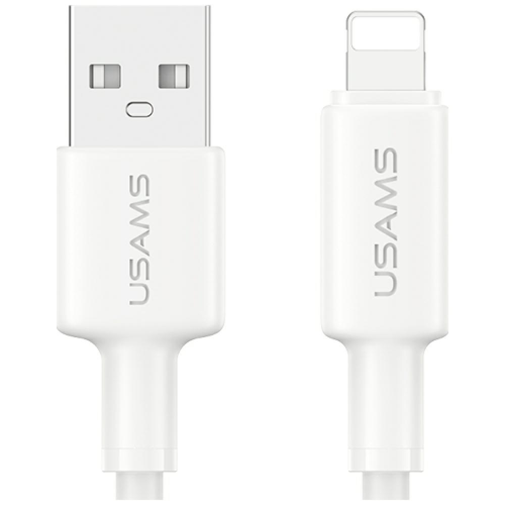 Kabel Usams U90 2.4A Usb-a do Lightning biały