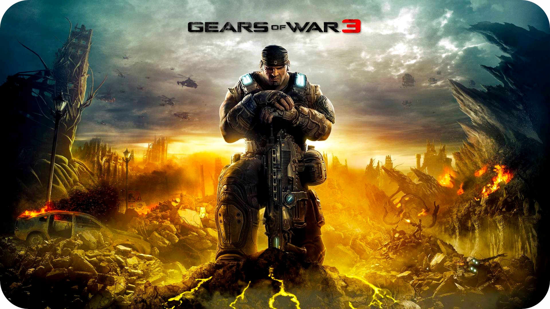 XBOX 360 GEARS OF WAR 3 gow III zrób SIECZKĘ z HORD KRIWOŻERCZEJ SZARAŃCZY Platforma Xbox 360