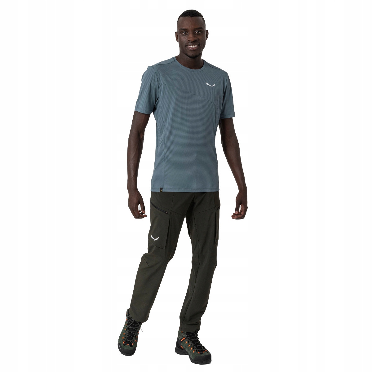 SALEWA Koszulka męska PUEZ SPORTY DRY M T-SHIRT java blue M Rozmiar M