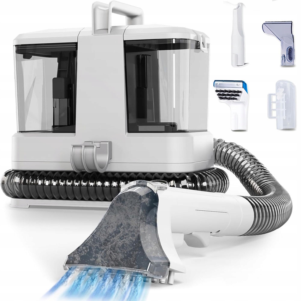 Professional Odkurzacz Piorący Do Prania Tapicerki Dywanów 400W 2 Zbiorniki