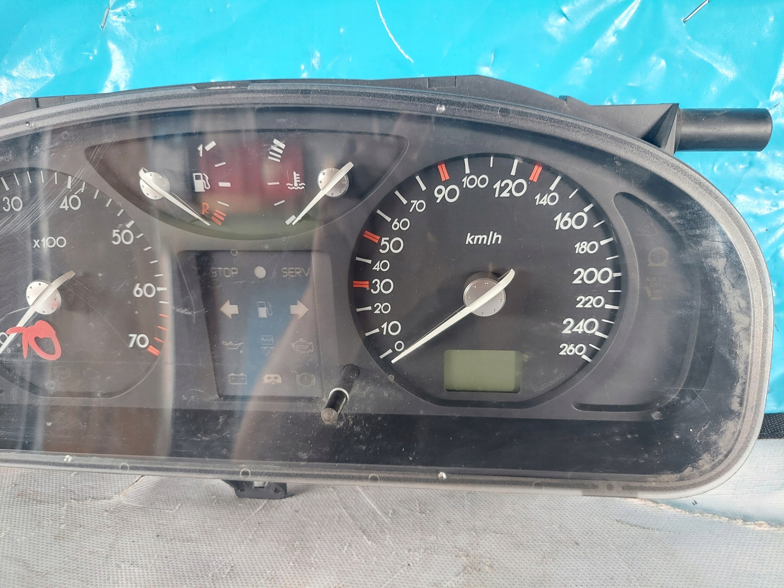 dials clock LAGUNA II 1.8 16V 8200218861
