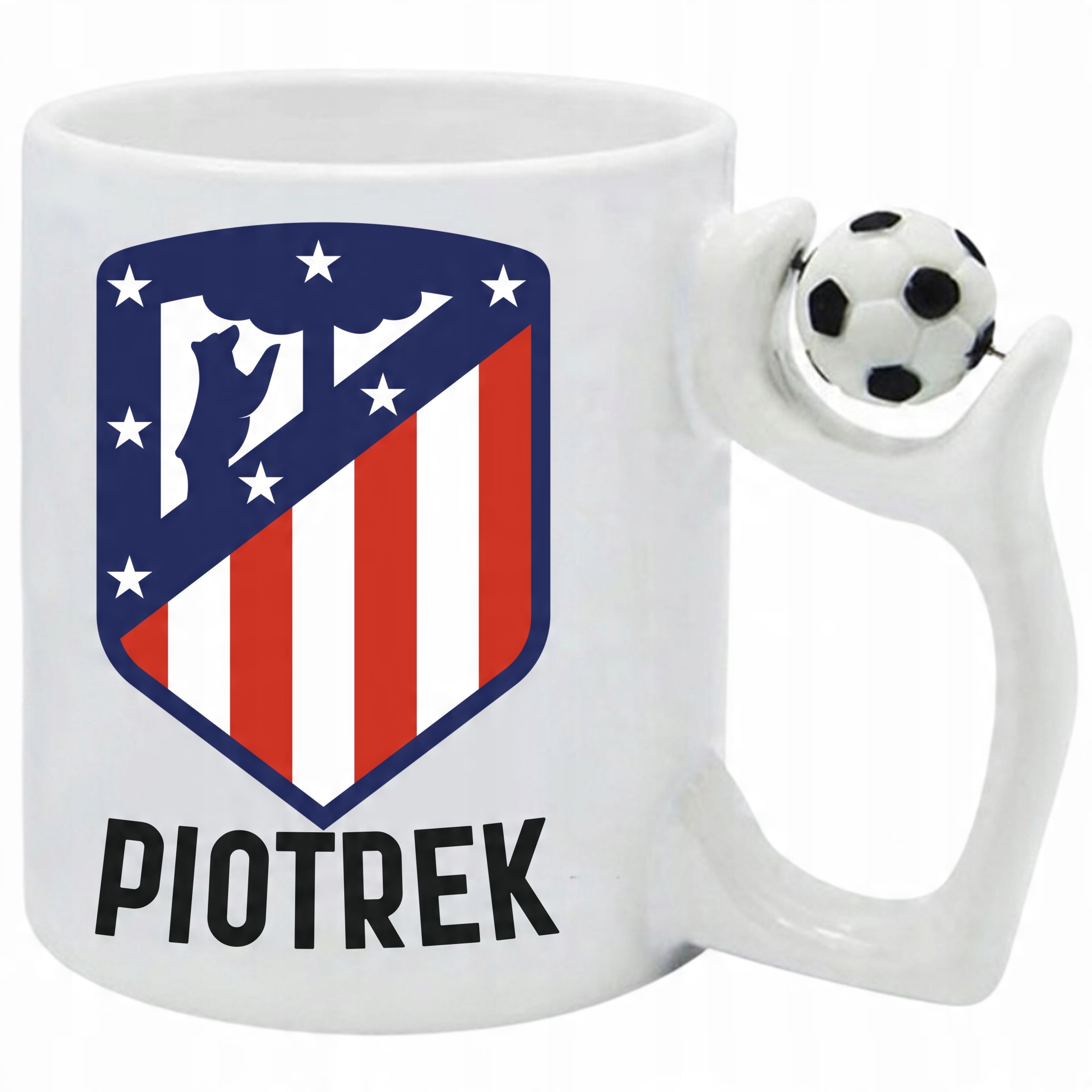 

Kubek fana piłkarza Atletico Twoje Imię