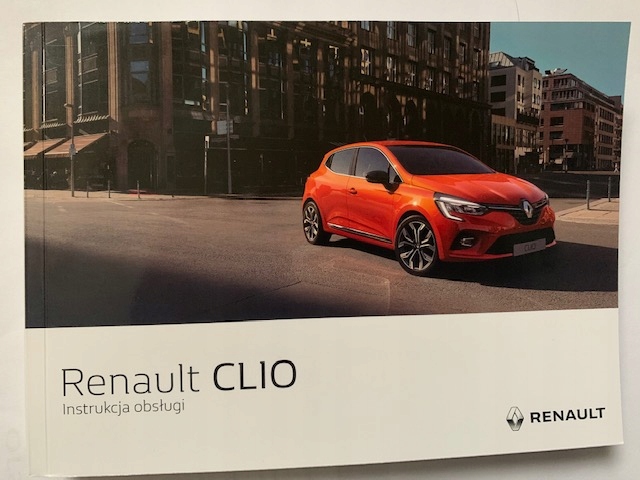 Renault CLIO V 2019-2023 polska instrukcja obsługi + książka serwisowa