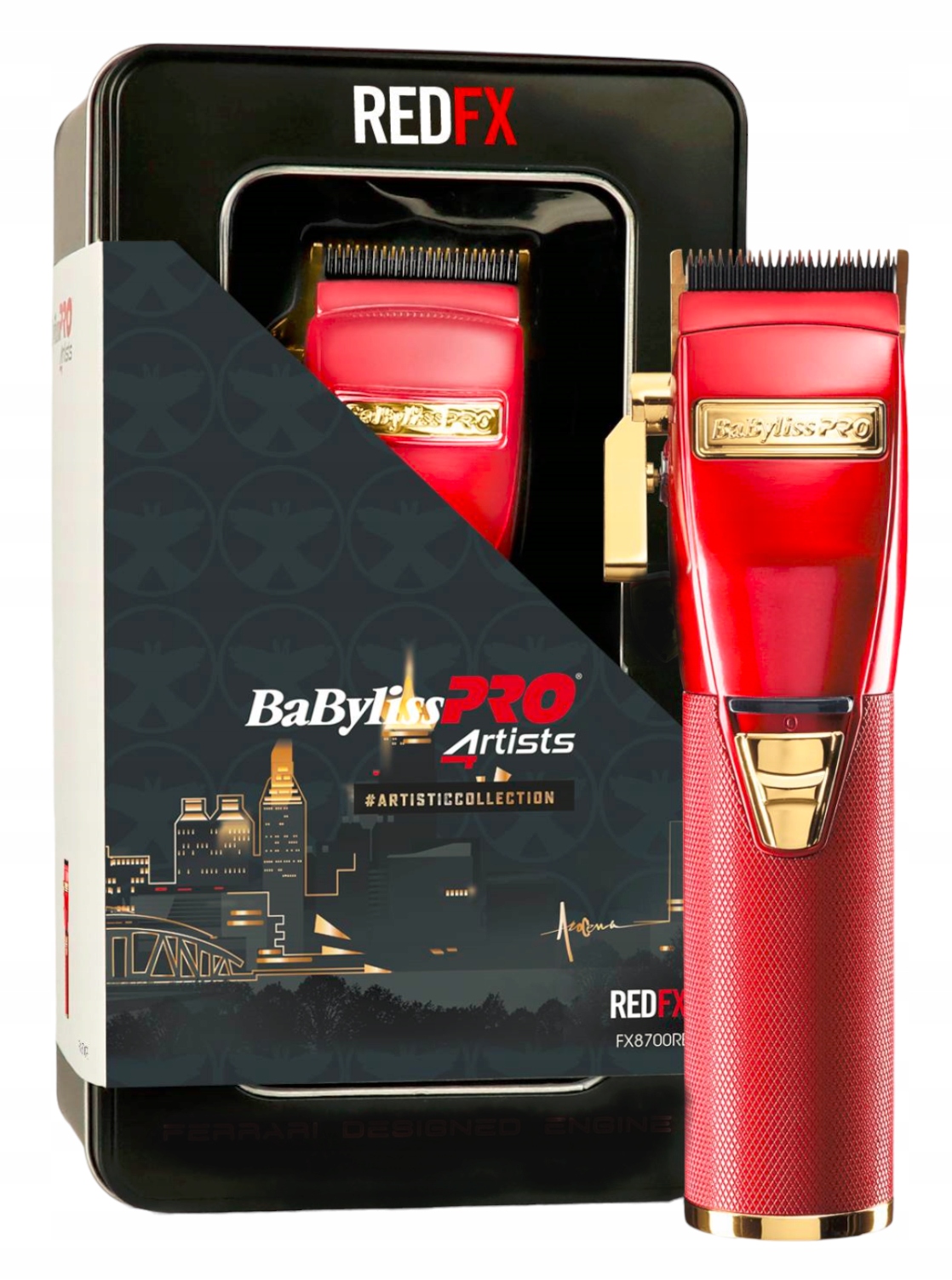 

Babyliss Pro Maszynka Bezprzewodowa Redfx FX8700RE