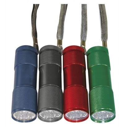 Latarka ręczna Led P3848A, 50 lm, 3× Aaa, 24 szt., display box