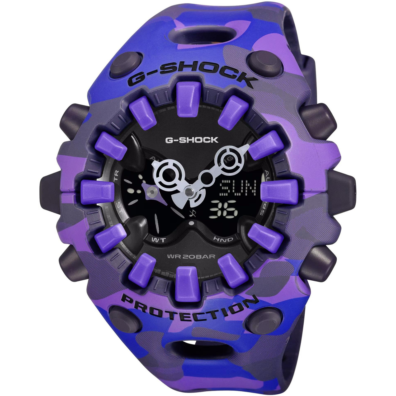 Hodinky Casio G-Shock GA-V01CMG-6AER modrý řemínek