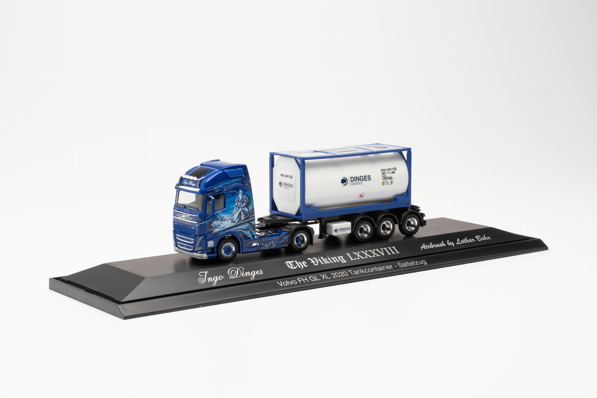 Herpa 122238 Volvo Fh Gl. XL Ingo Dinges 1:87