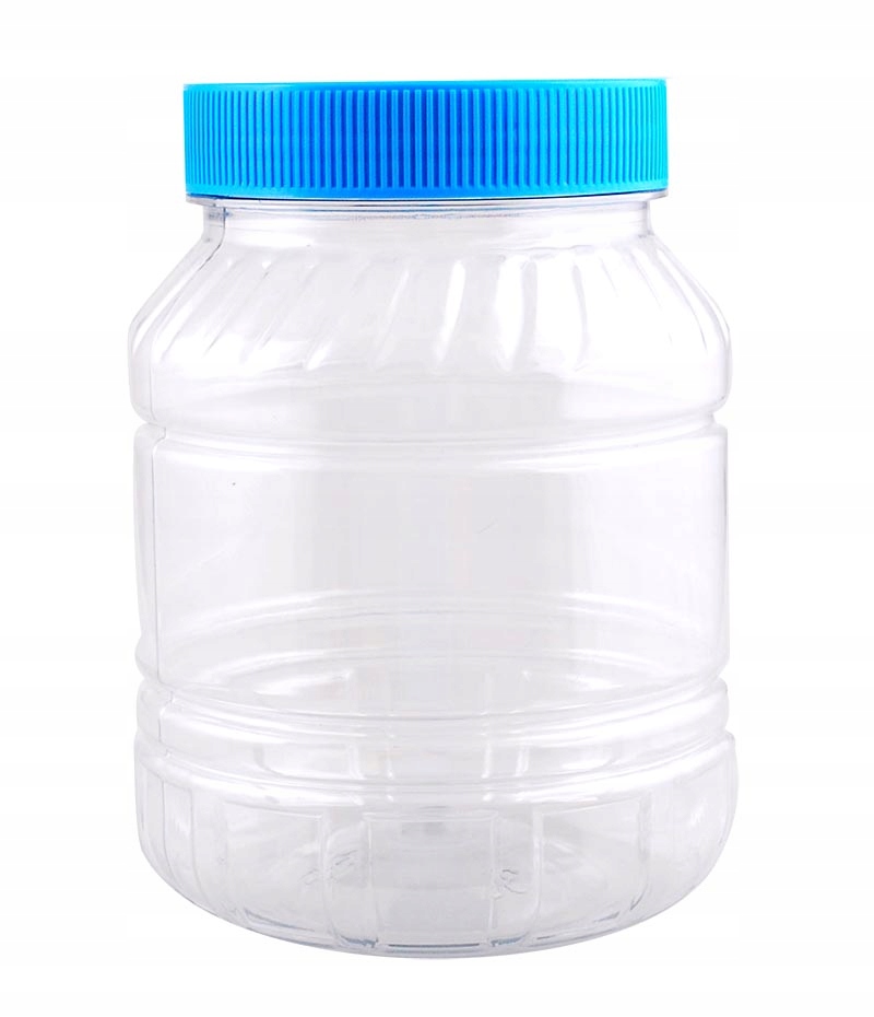 Słoik plastikowy Elko Pet przezroczysty 3 l