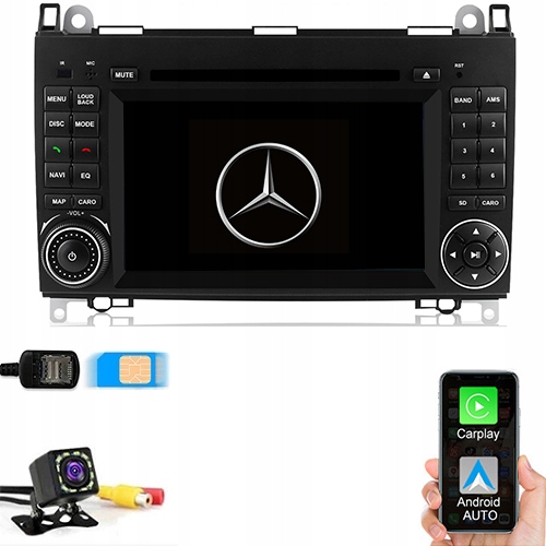 RADIO ANDROID Mercedes Vito 2006-2014 SIM 4/64GB Stan opakowania oryginalne