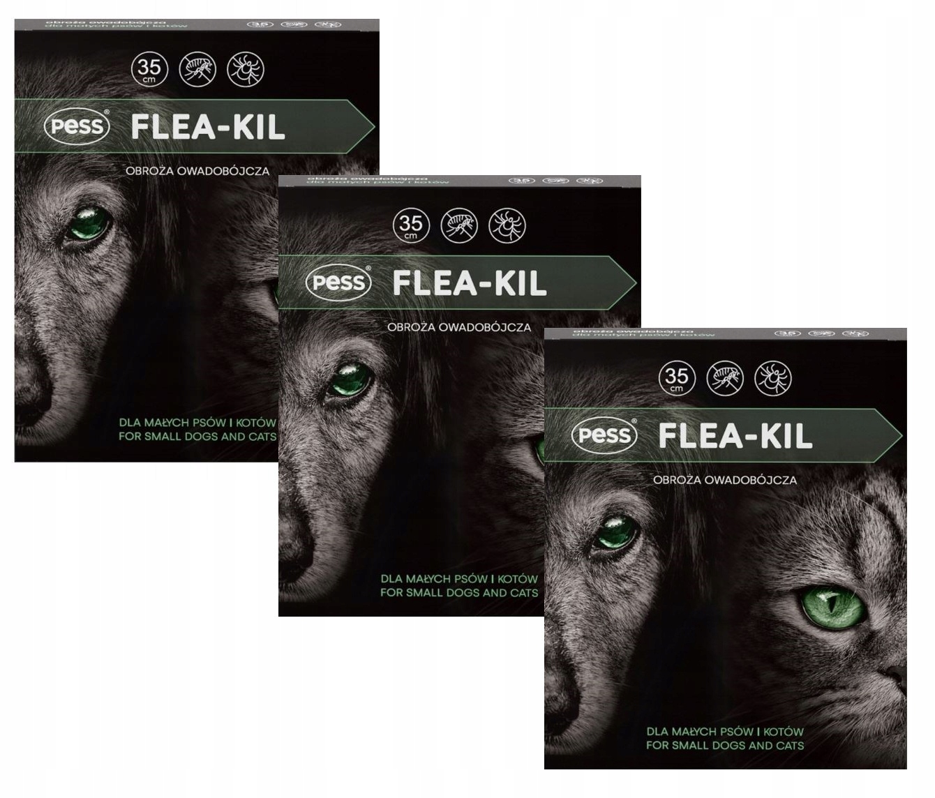 

Pess Obroża Owadobójcza Pchły Kleszcze Psa Kota x3