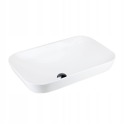 Umývadlo Na Dosku Corsan UC5580BL Intero 53x33x17 cm S Čiernym Korkom