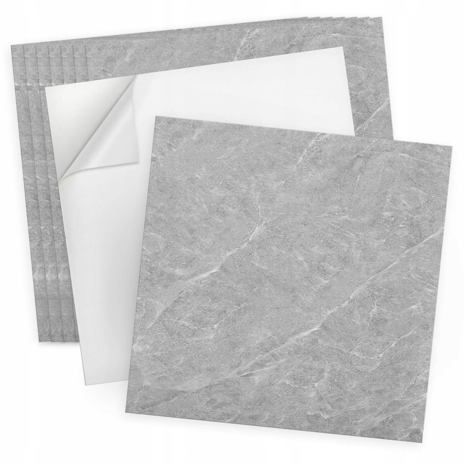 Balíček vinylových dlaždic 9 ks 30x30 cm Textura přírodního kamene