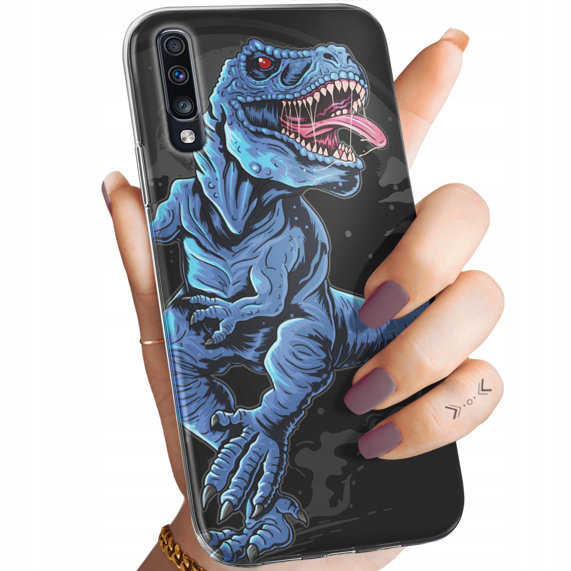 Etui Do Samsung Galaxy A70 A70S Dinozaury Reptilia Prehistoryczne