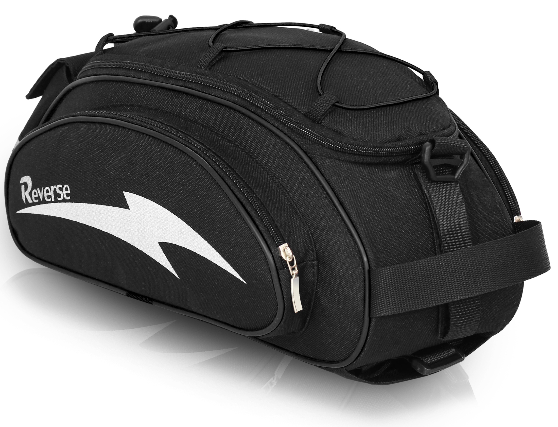 Torba rowerowa SAKWA na bagażnik ROWER Plecak +PAS Materiał dominujący codura