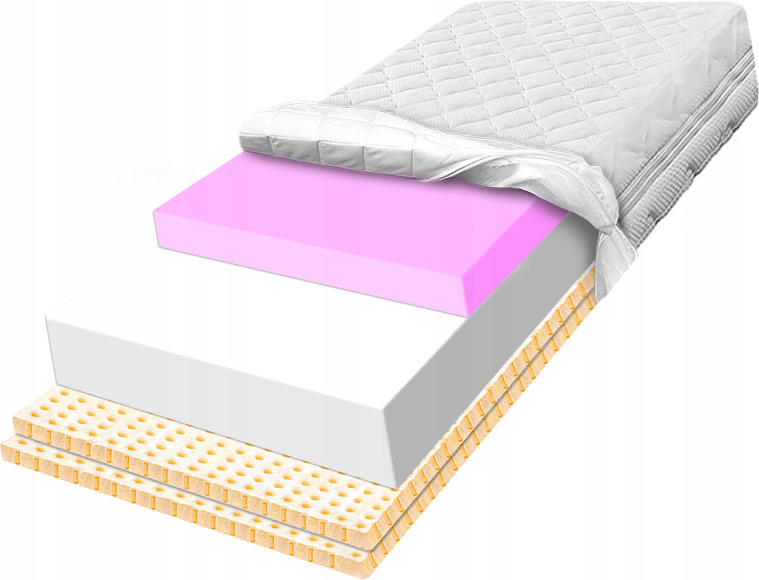 Matrac 130x200 špecializovaný latex s hr 27 cm, hygienický, pružný H1