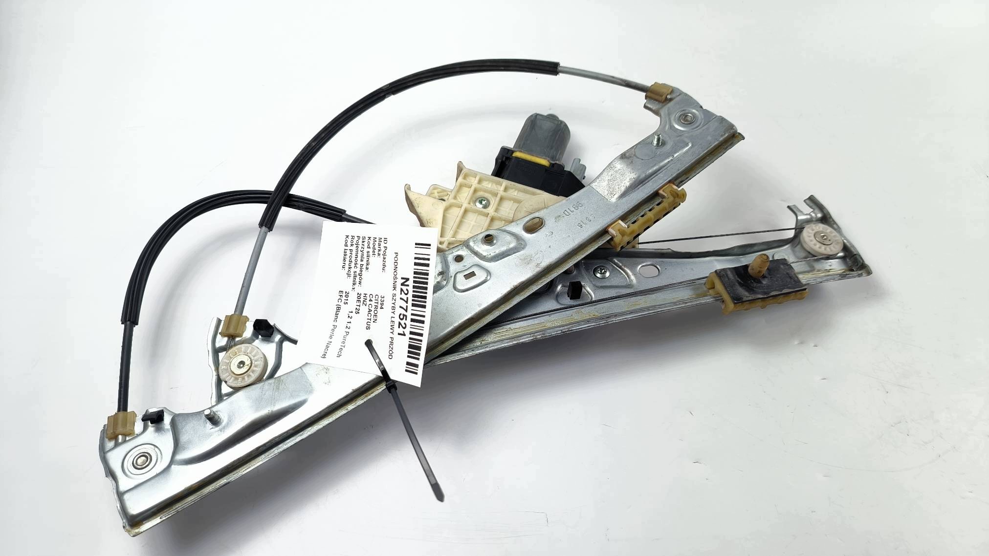 window regulator left front 9674252380 CITROEN C4 CACTUS
