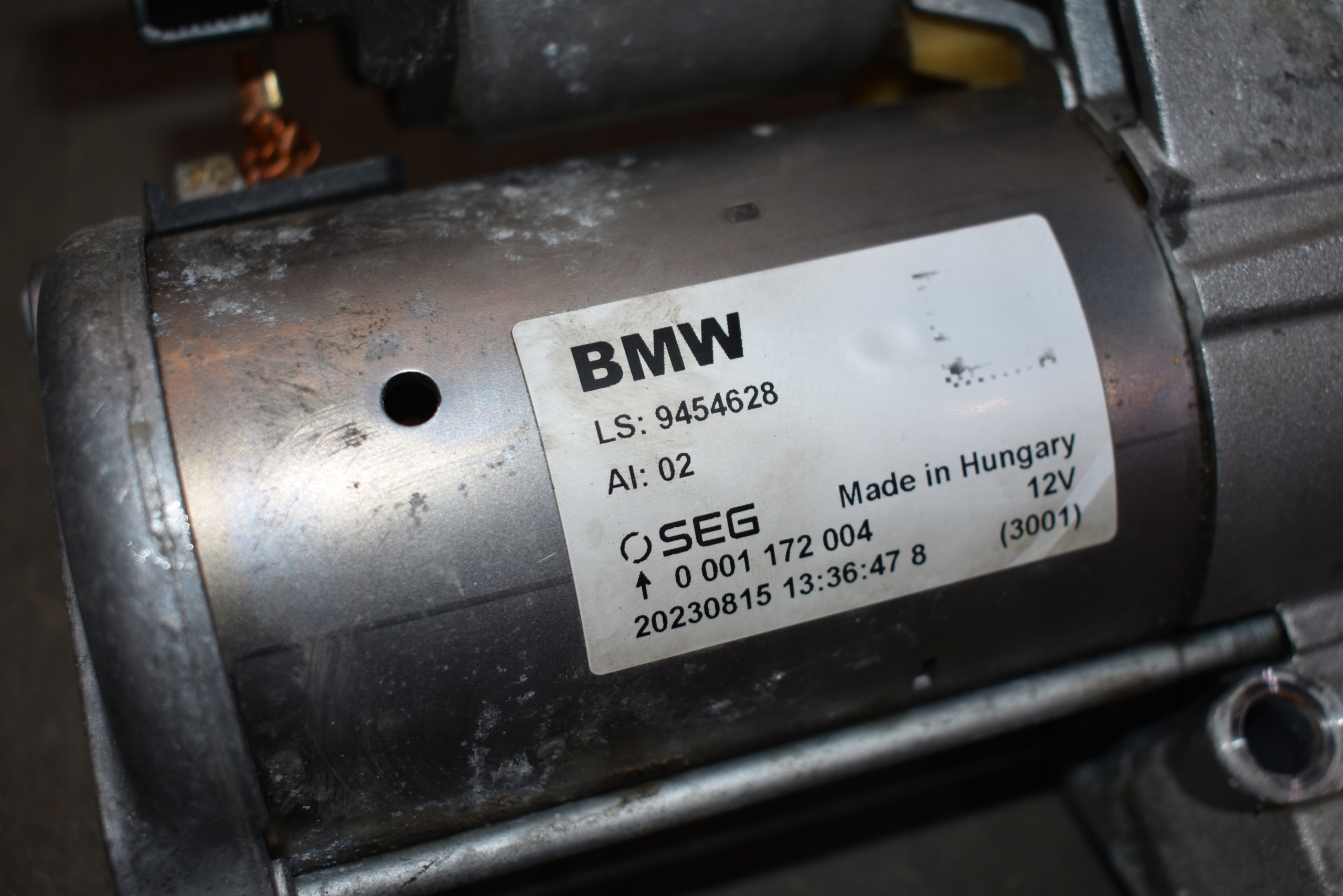 IDEALNY starter BMW G05 G06 G07 1