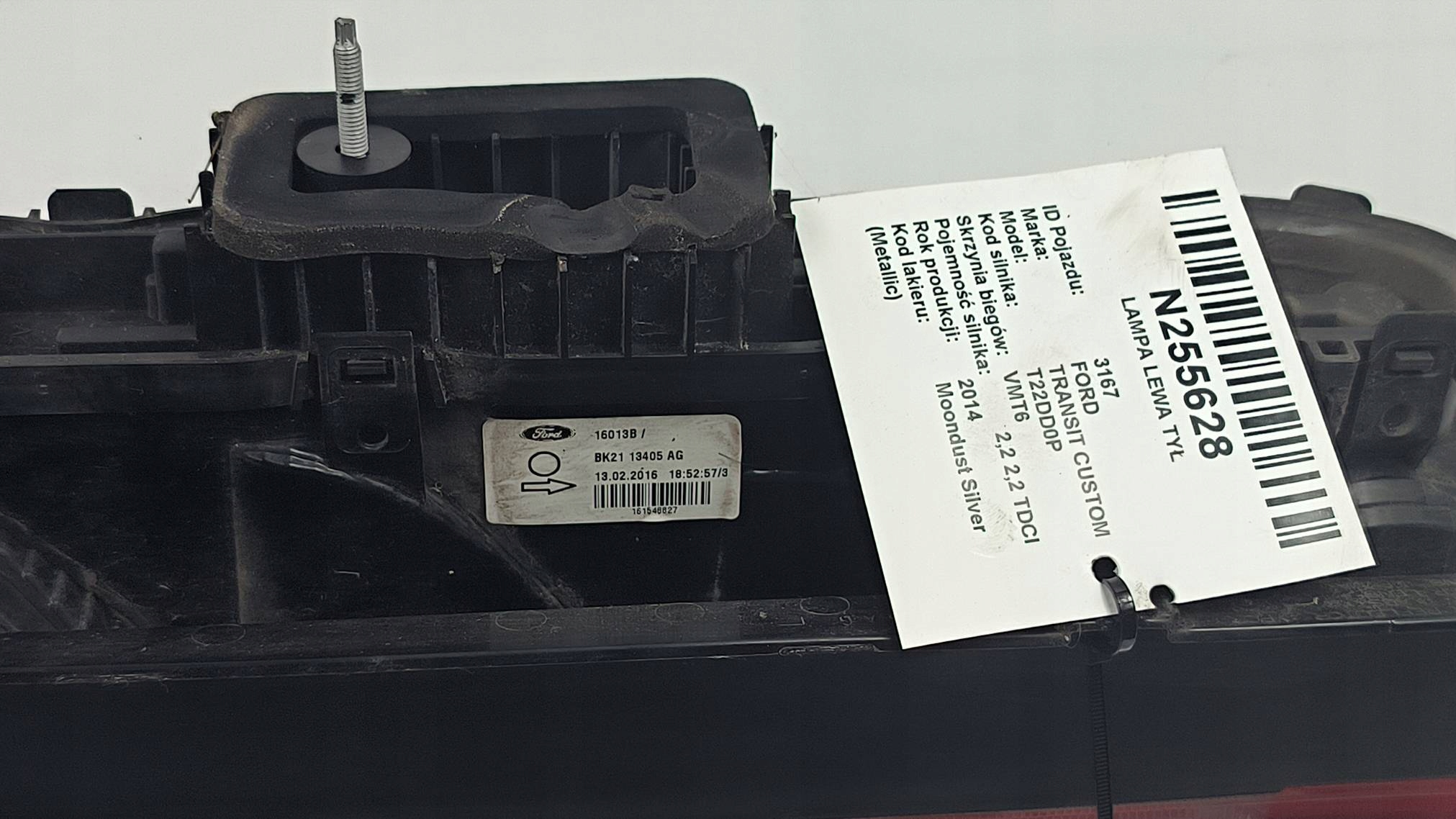 light left rear part BK21-13405-AG FORD TRANSIT CUSTOM
